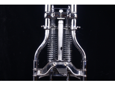 Inline Spring Fork Assembly Chrome For Harley-Davidson FX
