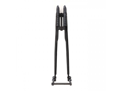 NARROW SPRINGER fork Raw Metal Finish for your chopper in true seventies style