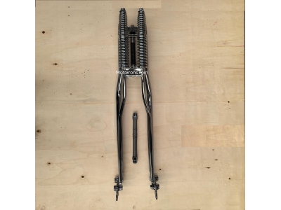 Chrome NARROW SPRINGER fork for your chopper in true seventies style