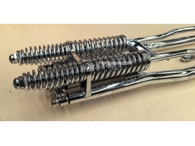 Chrome NARROW SPRINGER fork for your chopper in true seventies style