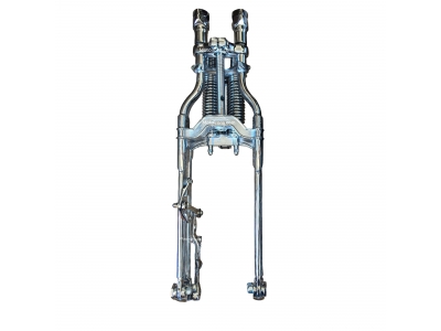 Inline Spring Fork Assembly Chrome FL for Harley-Davidson FL SOFTAIL