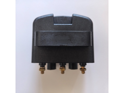 53-434 Motorcycle Ignition Coil for Harley For Davidson for Bobber Chopper Single Fire 3 Ohm Coil Custom Bikes (Universal Single Spark Ignition System Component)