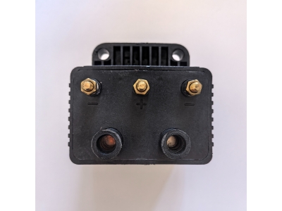53-434 Motorcycle Ignition Coil for Harley For Davidson for Bobber Chopper Single Fire 3 Ohm Coil Custom Bikes (Universal Single Spark Ignition System Component)