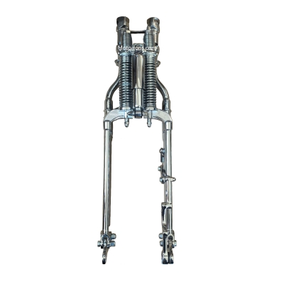 Inline Spring Fork Assembly Chrome FL for Harley-Davidson FL SOFTAIL
