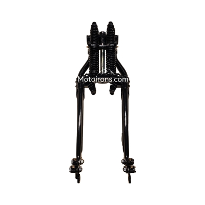 Harley-Davidson springer forks for BIG TWIN STYLE VINTAGE HARLEY BIG TWIN STYLE SPRINGER FRONT END - BLACK